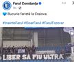 Ultrașii din România fac front comun » Mesajul afișat pe stadioanele țării, inclusiv la FCU Craiova - Dinamo