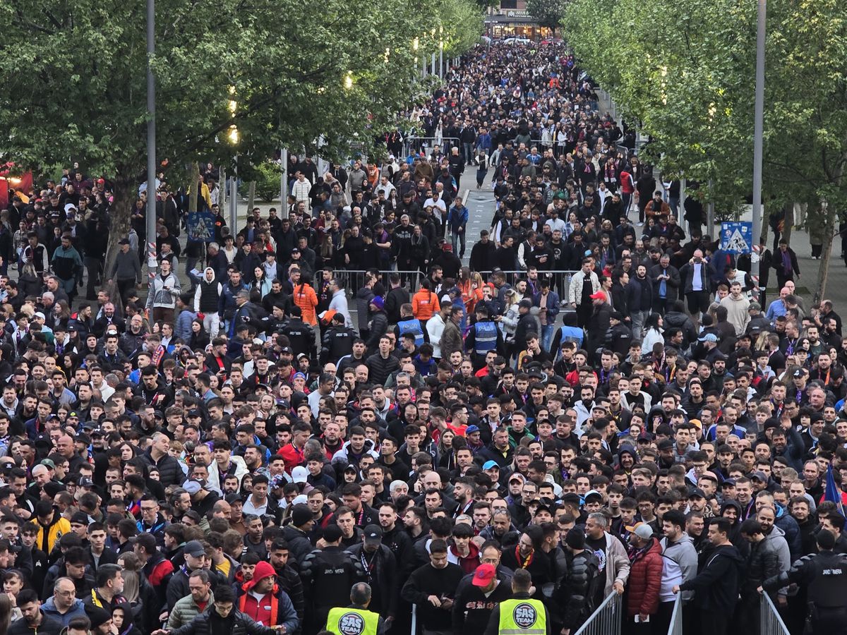 Imagini dinainte de FCSB - Rapid