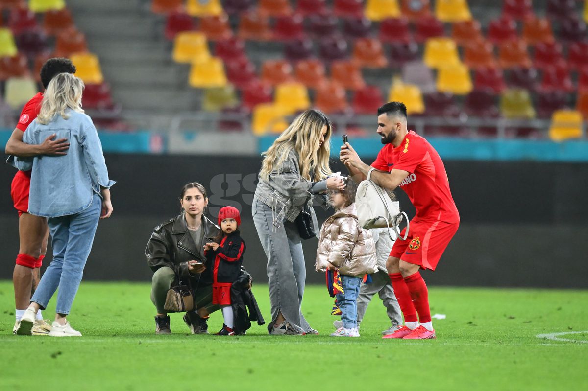 Imagini speciale pe Arena Națională, după FCSB - Rapid