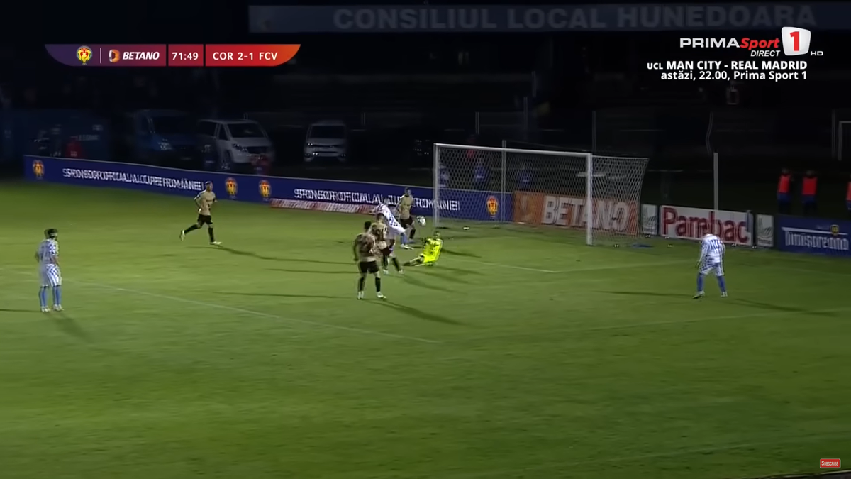 Gafele lui Octavian Vâlceanu, portarul de la Voluntari