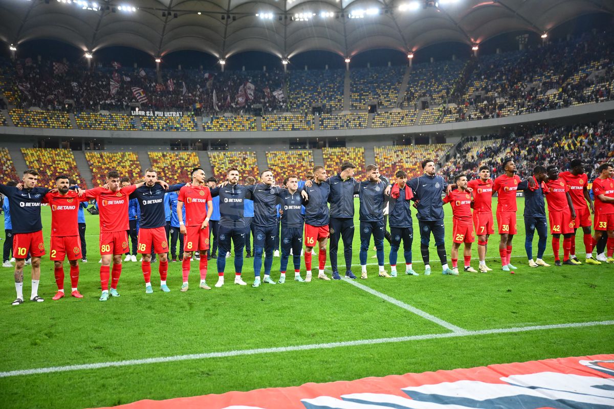 Imagini speciale pe Arena Națională, după FCSB - Rapid