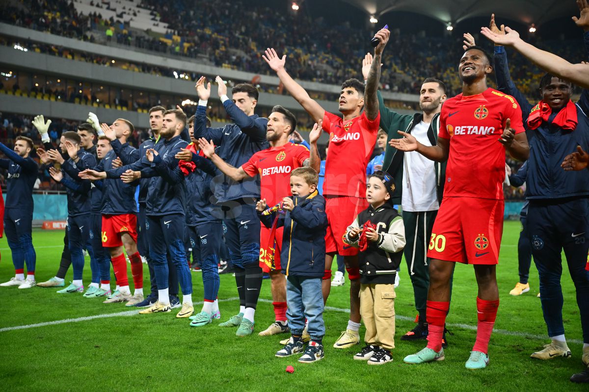 Imagini speciale pe Arena Națională, după FCSB - Rapid