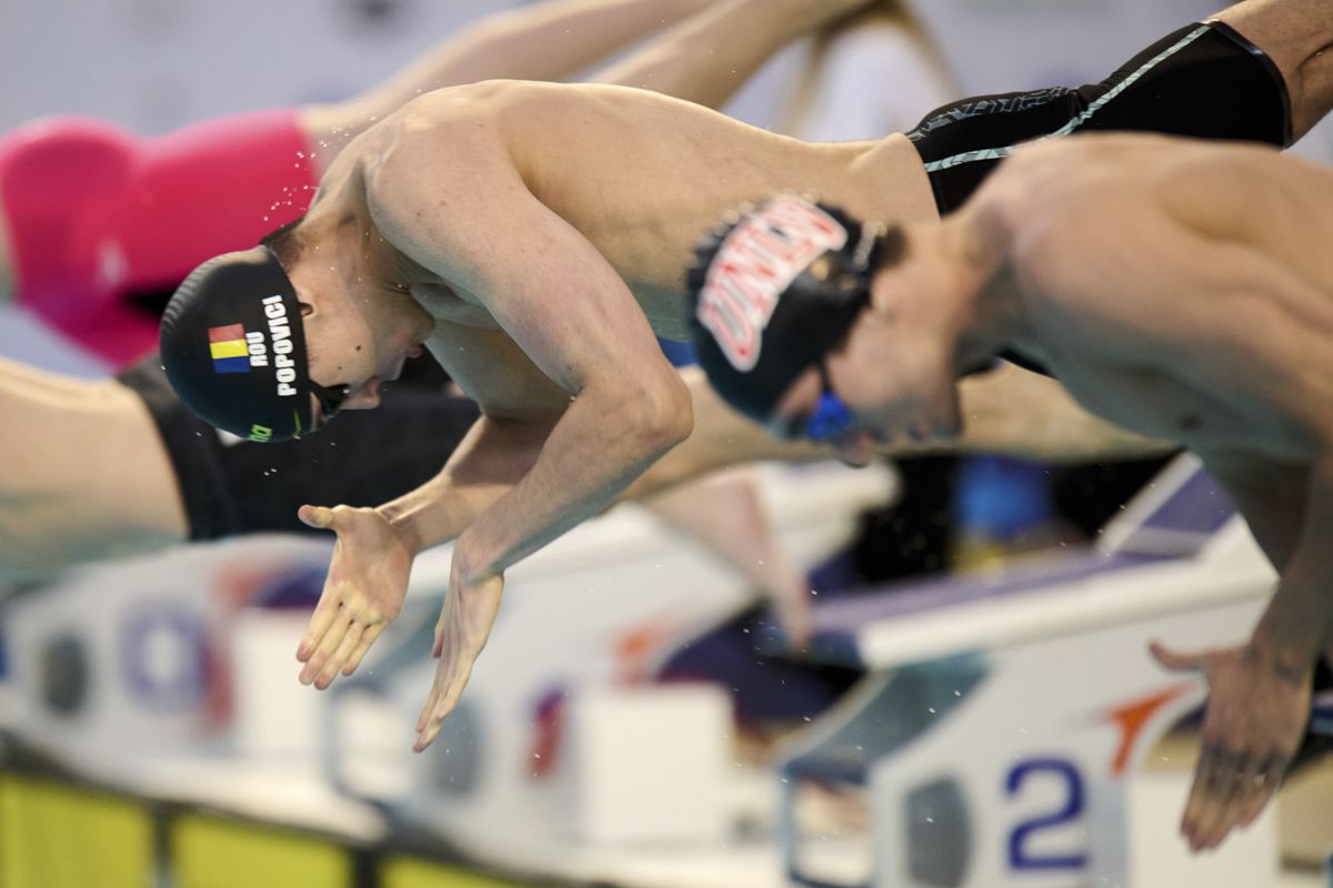 David Popovici, serii 100 m liber