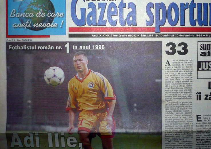Imagini cu Adrian Ilie din arhiva Gazetei Sporturilor