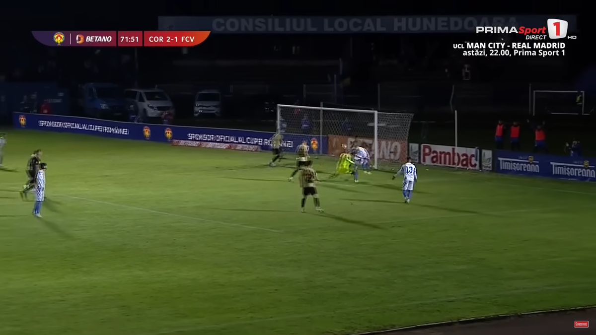 Gafele lui Octavian Vâlceanu, portarul de la Voluntari