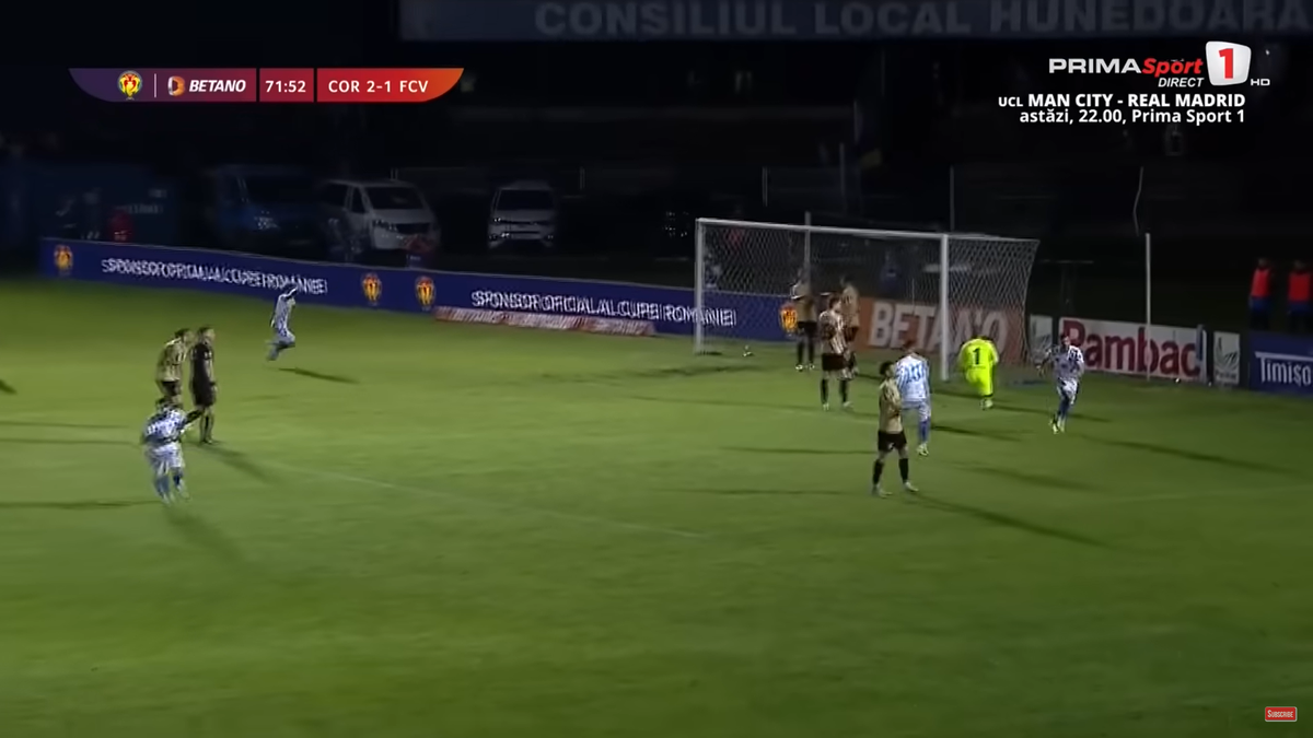 Gafele lui Octavian Vâlceanu, portarul de la Voluntari