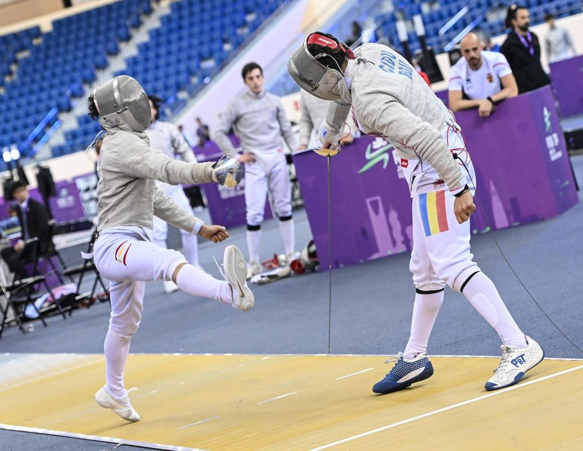 Echipa de sabie juniori a României, la Campionatele Mondiale de la Riad