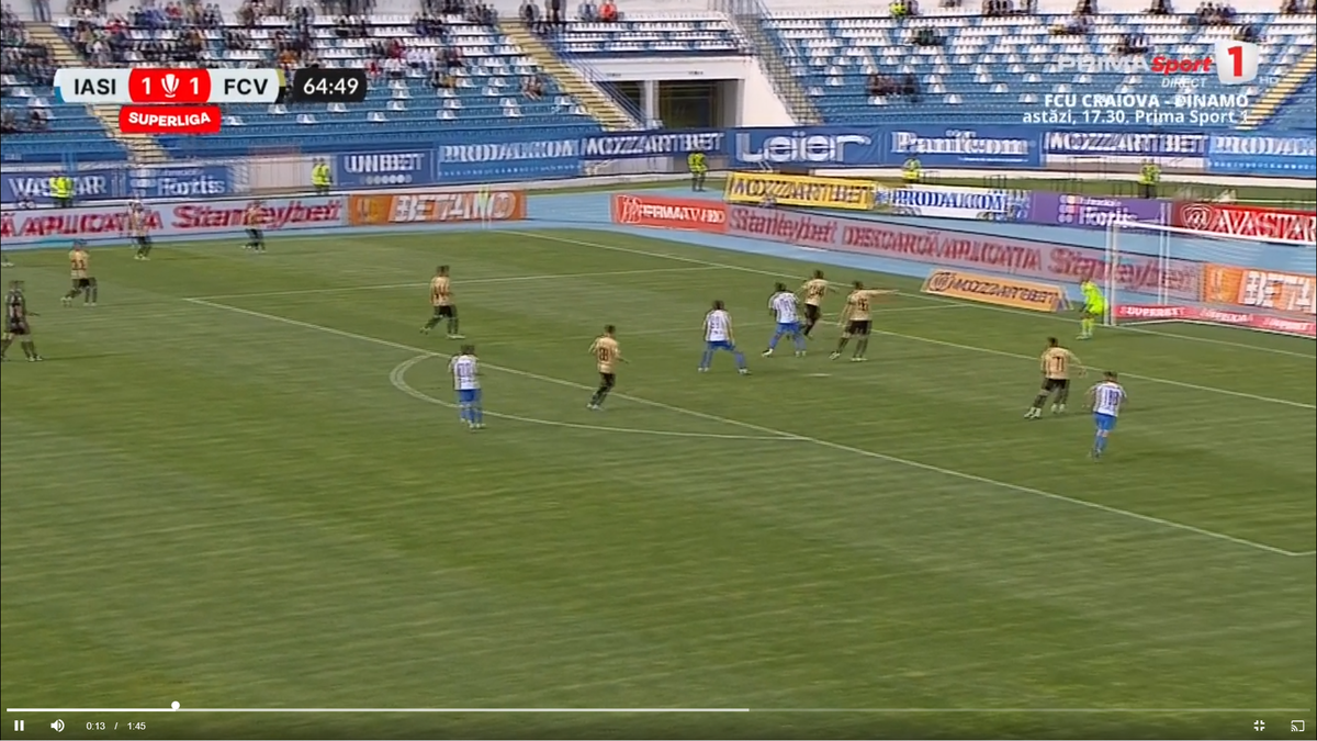 Gafele lui Octavian Vâlceanu, portarul de la Voluntari