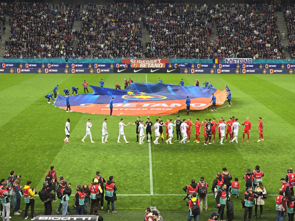 Cele mai spectaculoase imagini de la FCSB - Rapid