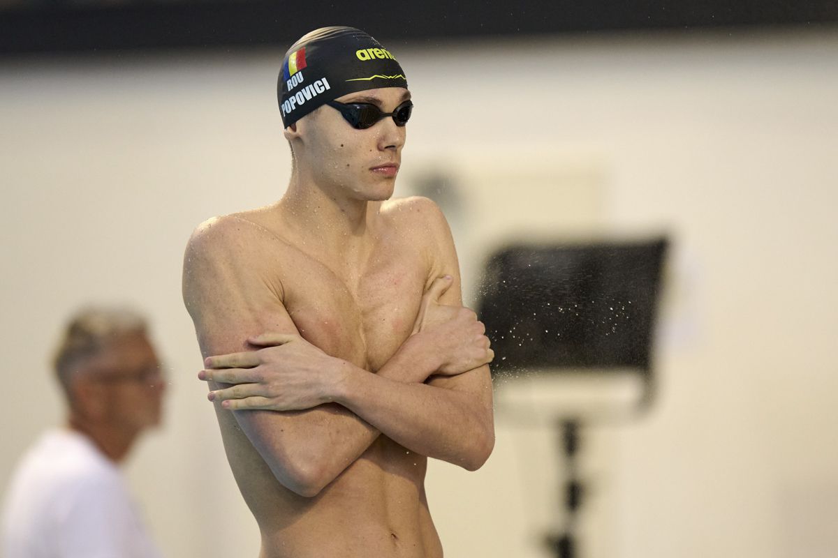 David Popovici, serii 100 m liber