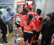 Momente neplăcute în momentul accidentării lui Hromada, din FCSB - Rapid / FOTO: Raed Krishan (GSP.ro)