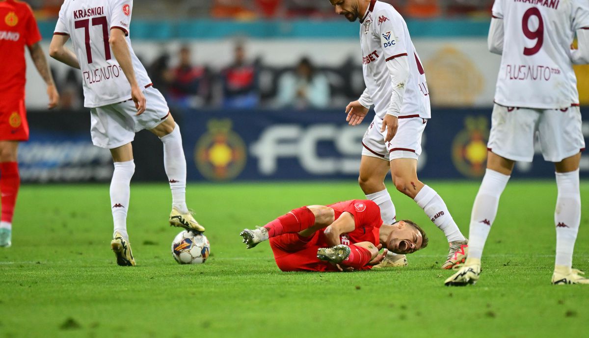 Cele mai spectaculoase imagini de la FCSB - Rapid