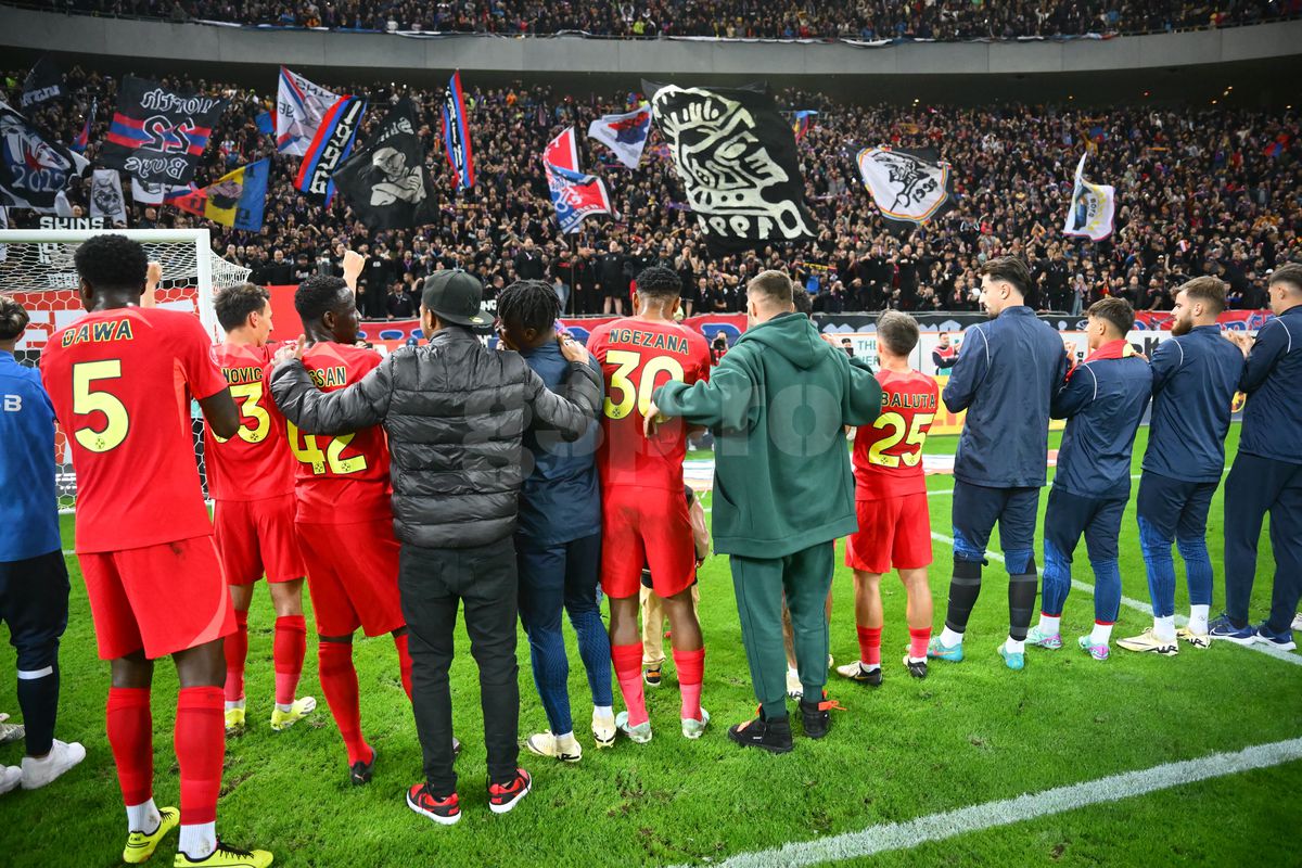 Imagini speciale pe Arena Națională, după FCSB - Rapid