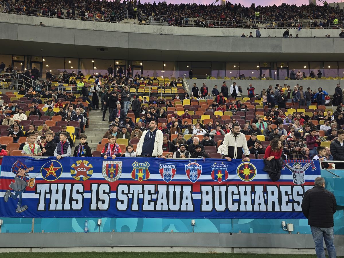 Imagini dinainte de FCSB - Rapid