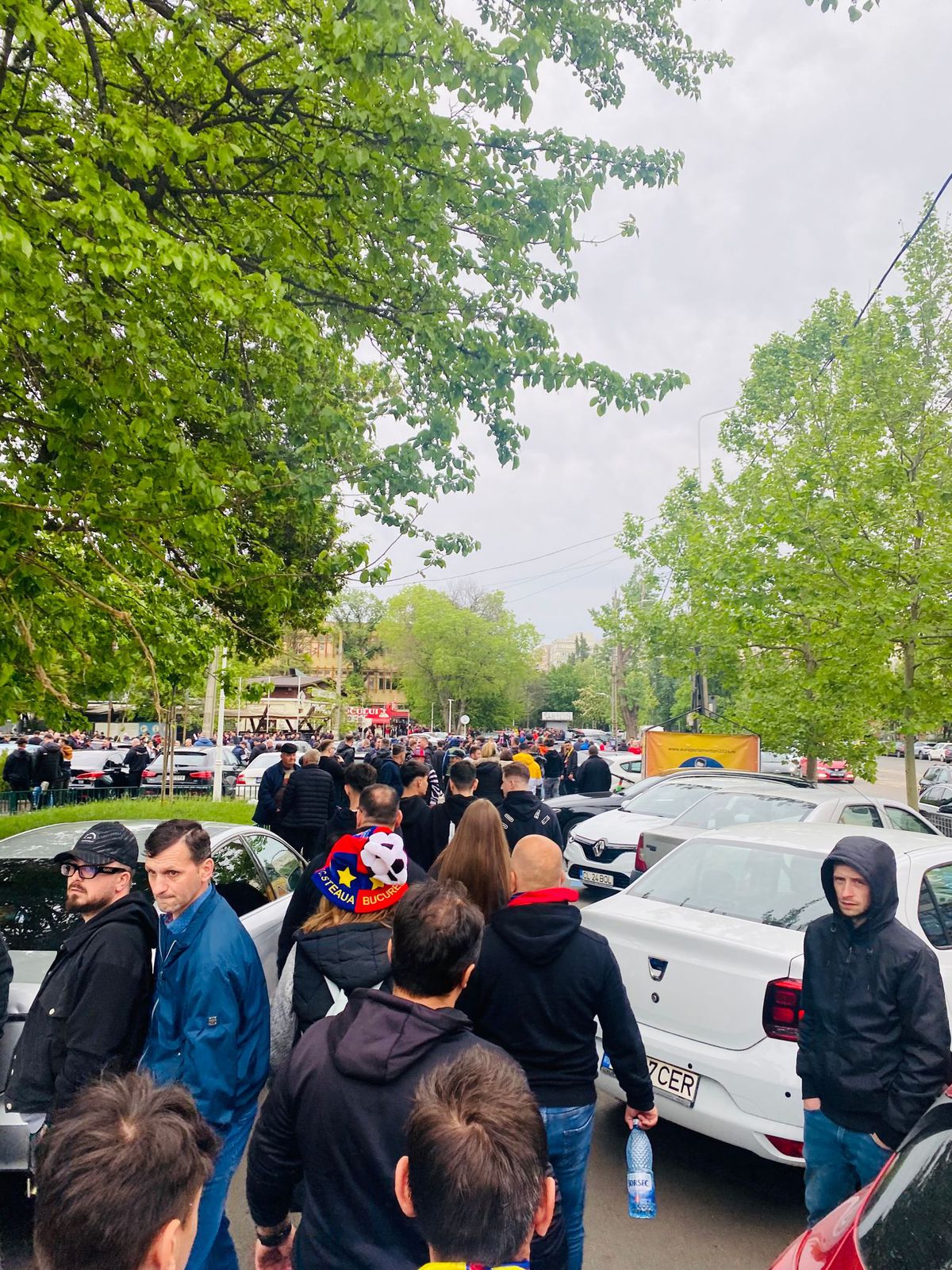 Imagini dinainte de FCSB - Rapid