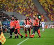 Momente neplăcute în momentul accidentării lui Hromada, din FCSB - Rapid / FOTO: Raed Krishan (GSP.ro)