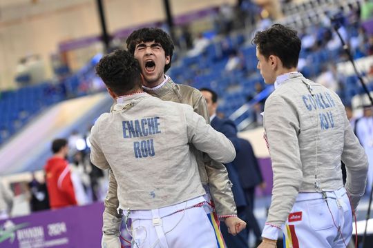 Radu Nițu, Mihnea Enache și Vlad Covaliu Foto: FIE