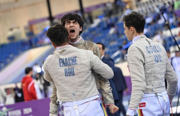 Echipa de sabie juniori a României a cucerit medalia de argint la Campionatele Mondiale de la Riad!