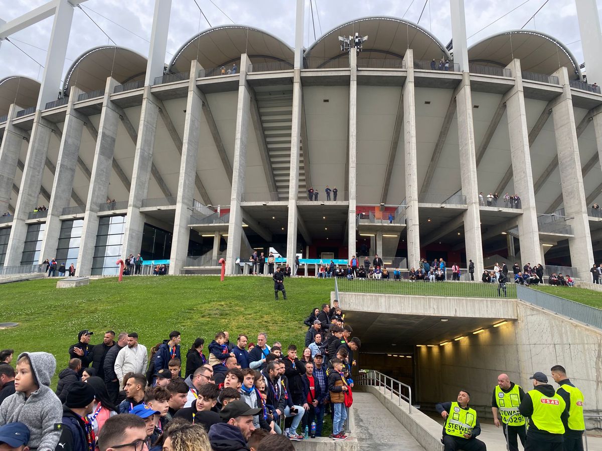 Imagini dinainte de FCSB - Rapid