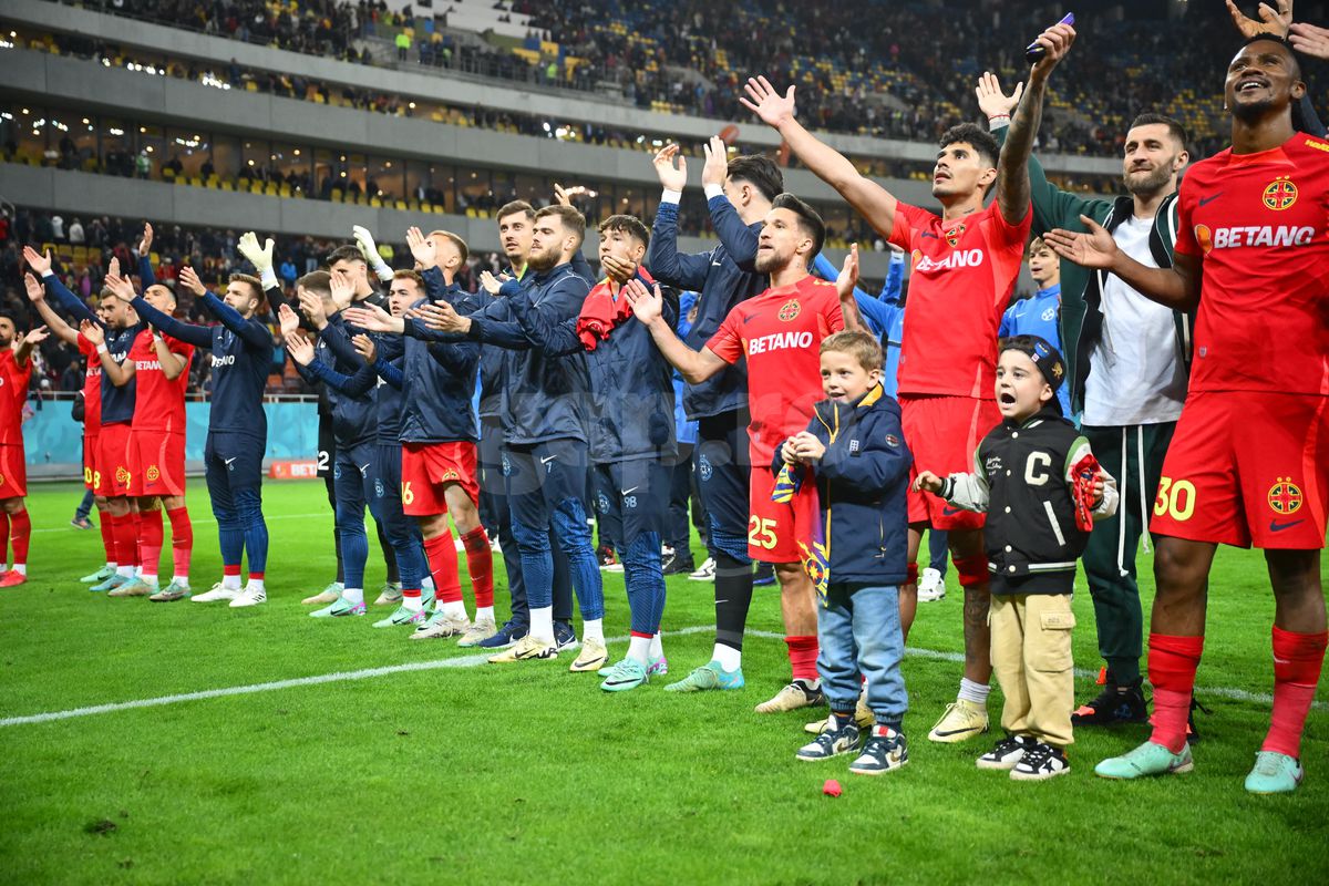Imagini speciale pe Arena Națională, după FCSB - Rapid