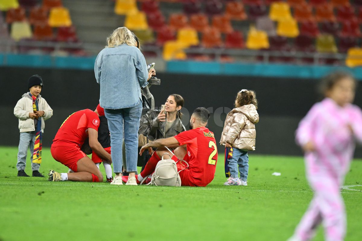 Imagini speciale pe Arena Națională, după FCSB - Rapid