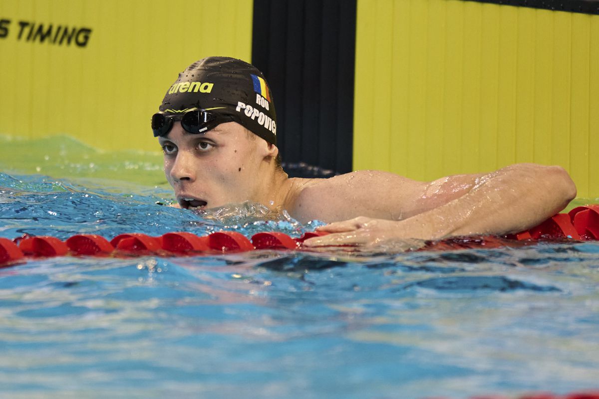 David Popovici, serii 100 m liber