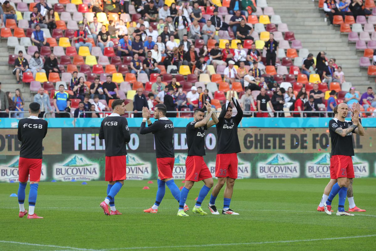 Încălzire FCSB - CFR Cluj, etapa 5