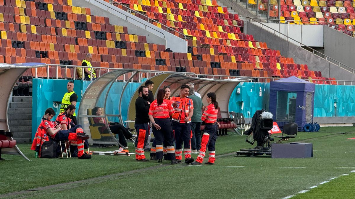 Imagini înainte de FCSB - CFR Cluj