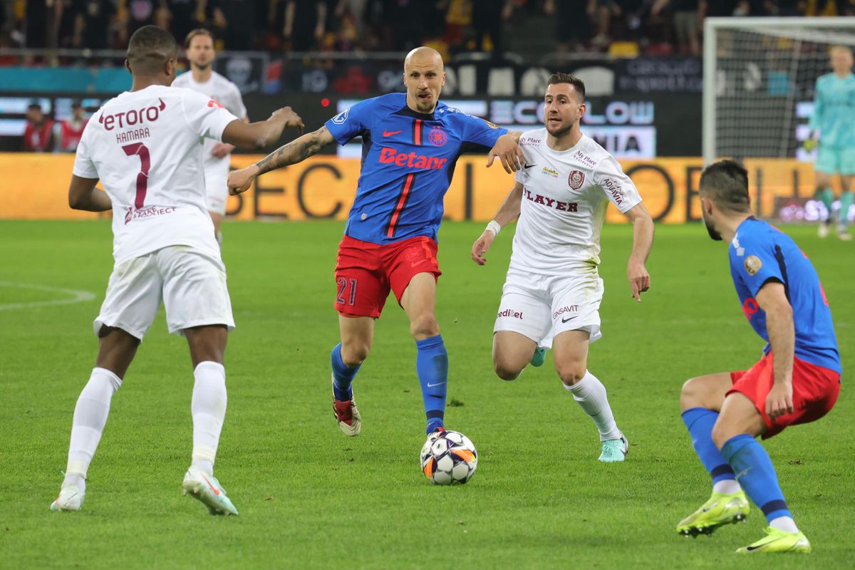 Ce paradox pentru Dan Petrescu! Capitolul la care CFR Cluj este ULTIMA dintre echipele din play-off