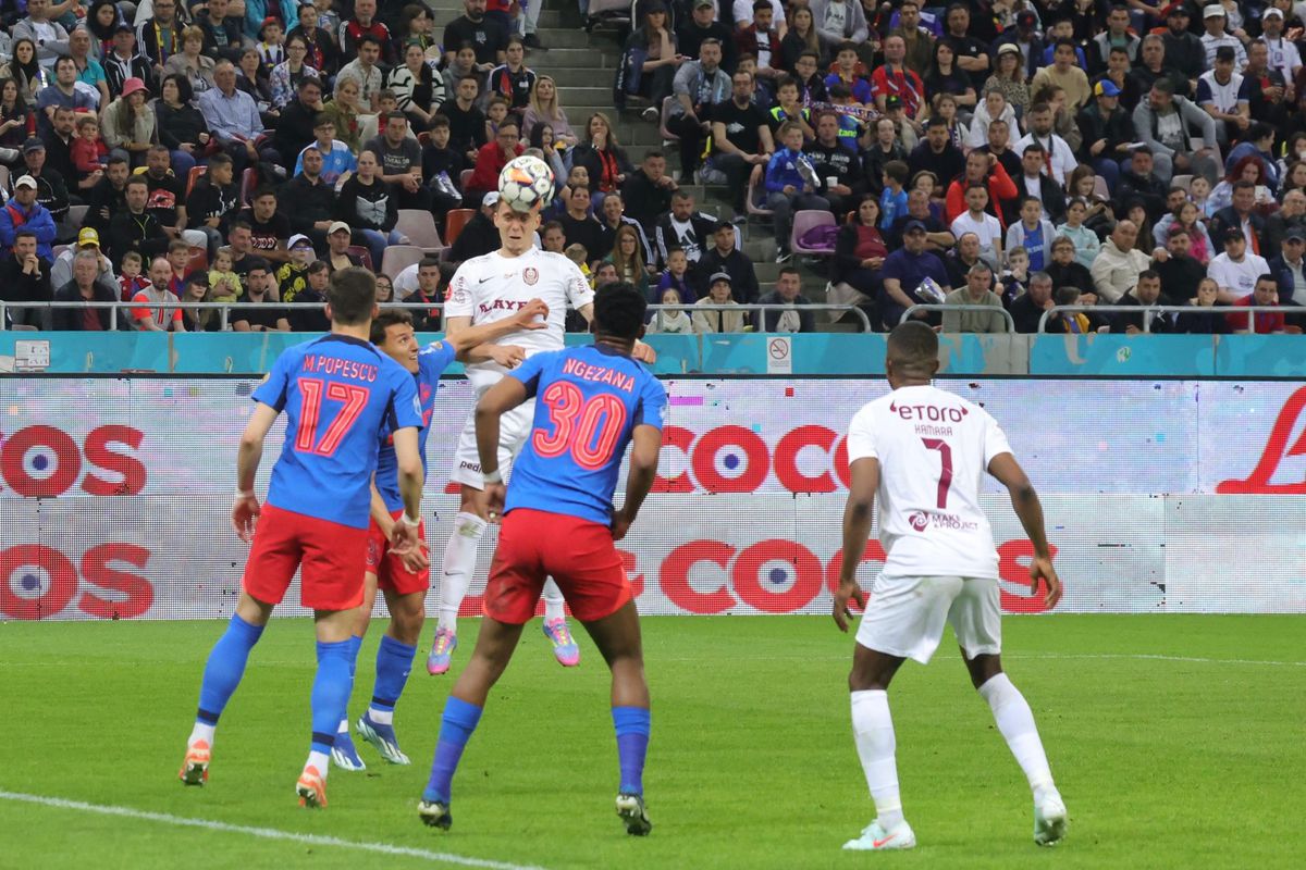 După partida cu CFR Cluj, Gigi Becali a luat decizia: îi va tăia jumătate din salariu unui titular de la FCSB