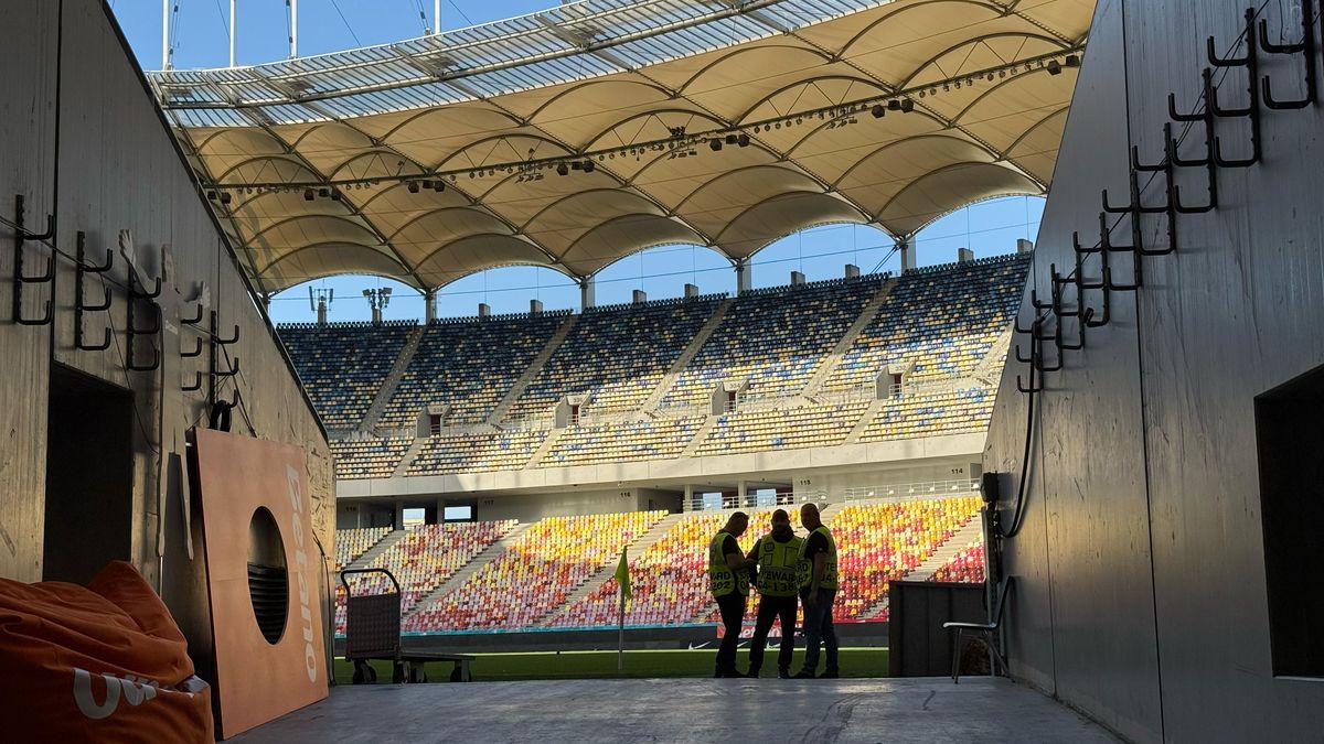 Imagini înainte de FCSB - CFR Cluj