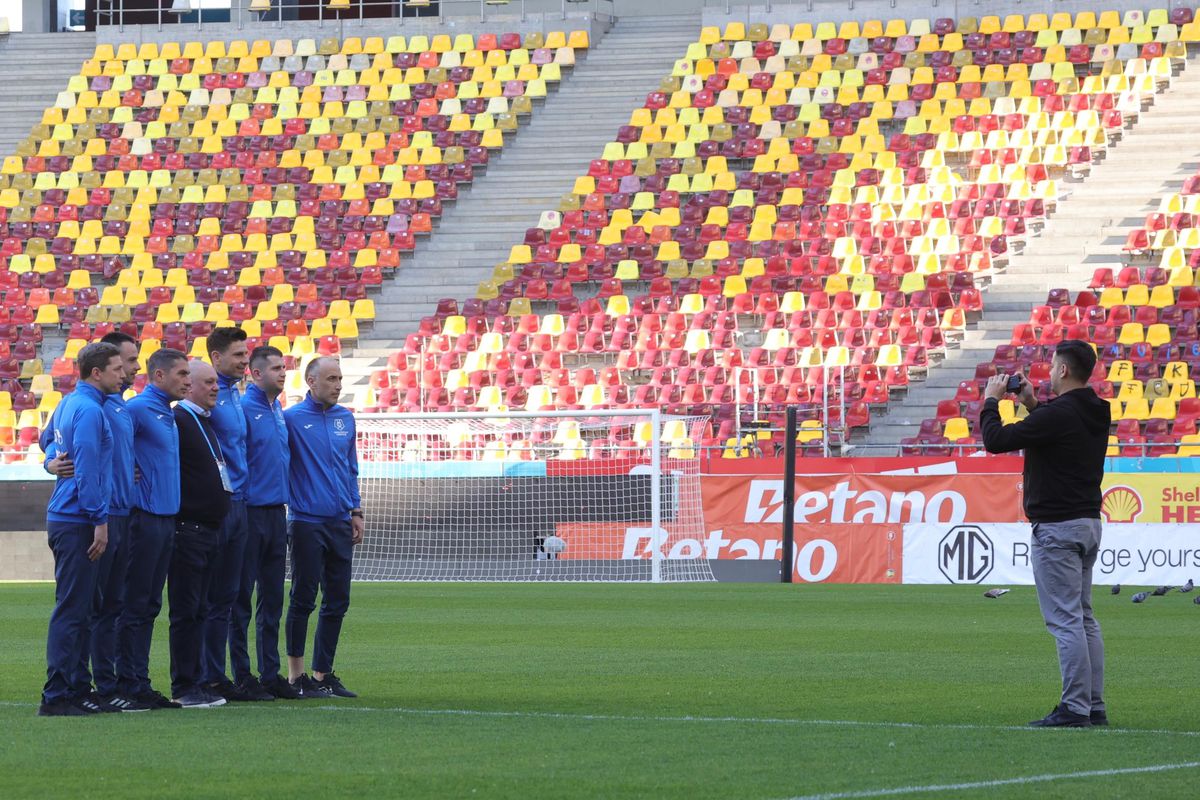 Imagini înainte de FCSB - CFR Cluj