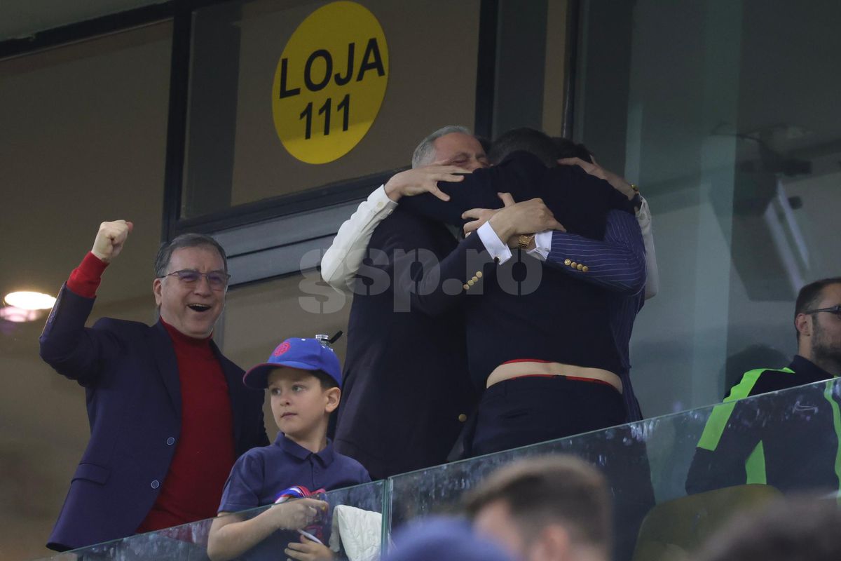 Mihai Stoica la meciul FCSB - CFR / foto: Ionuț Iordache (GSP)