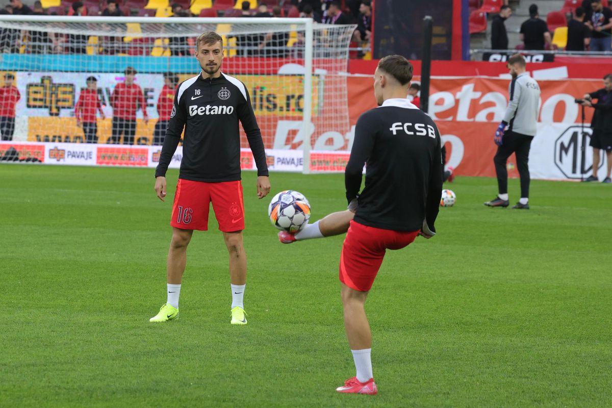 Încălzire FCSB - CFR Cluj, etapa 5