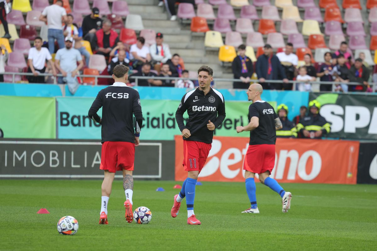 Încălzire FCSB - CFR Cluj, etapa 5