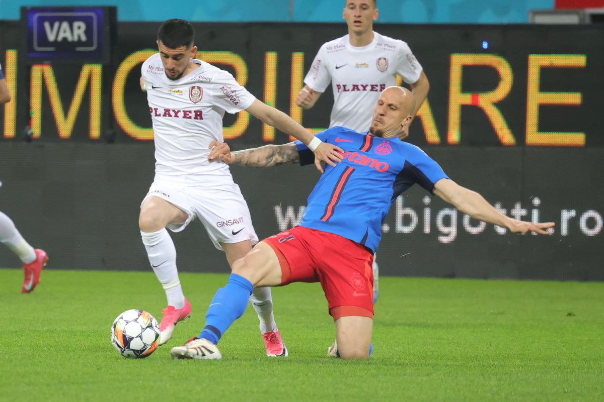 Ce paradox pentru Dan Petrescu! Capitolul la care CFR Cluj este ULTIMA dintre echipele din play-off