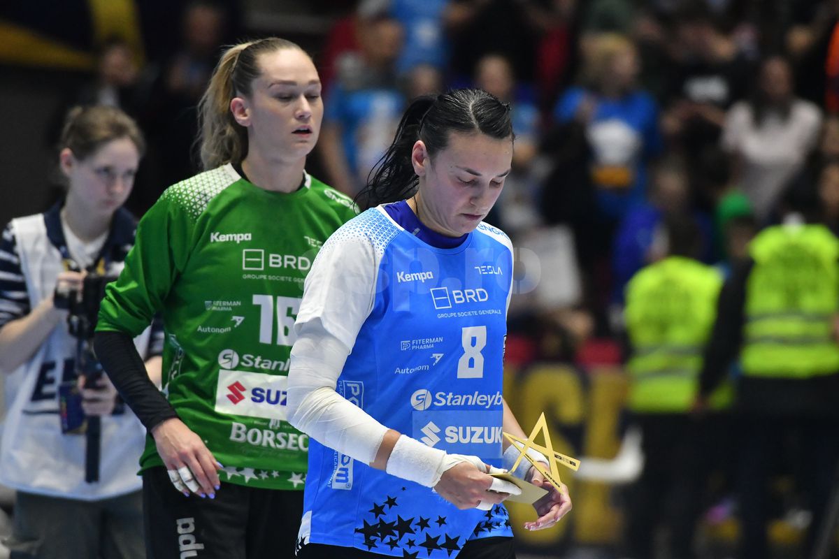 CSM București - Esbjerg, turul din sferturile Ligii Campionilor, foto: Cristi Preda