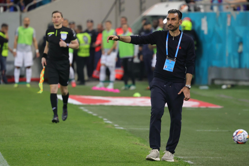 Elias Charalambous, nedumerit după FCSB - CFR Cluj: „Am avut impresia că golul a fost neregulamentar”. FOTO: Ionuț Iordache (GSP)