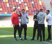 Imagini de la încălzire înainte de FCSB - CFR Cluj