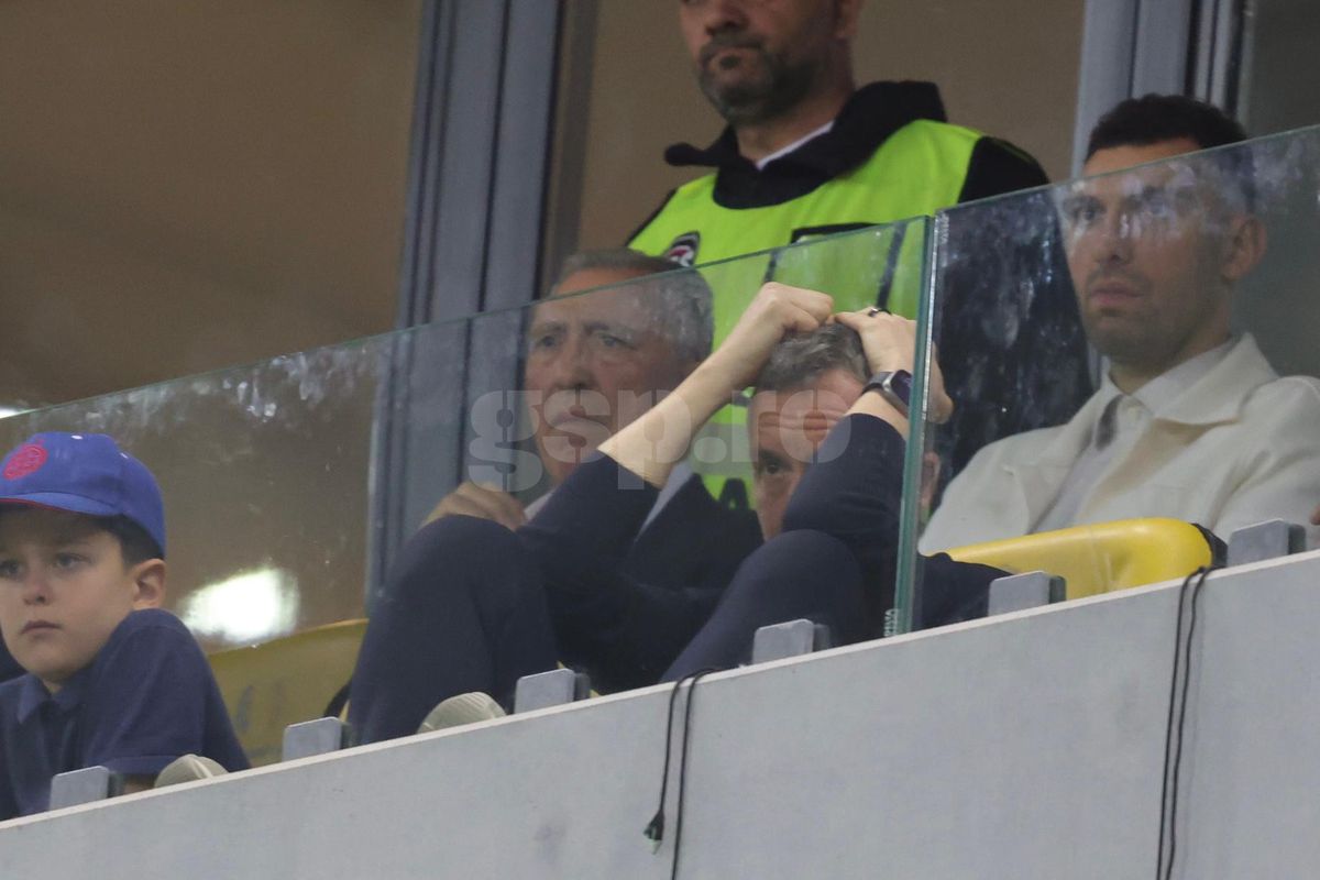 Mihai Stoica la meciul FCSB - CFR / foto: Ionuț Iordache (GSP)