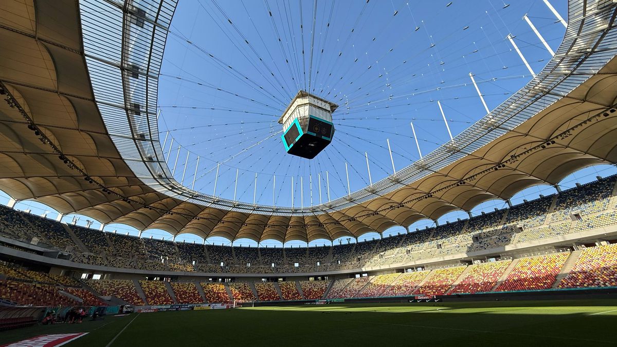 Imagini înainte de FCSB - CFR Cluj