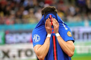 Mihai Popescu, eliminat după un gest necalculat în FCSB - CFR Cluj » Cum a fost surprins în tribune