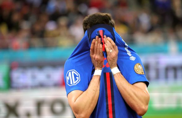 Mihai Popescu, eliminat după un gest necalculat în FCSB - CFR Cluj » Cum a fost surprins în tribune