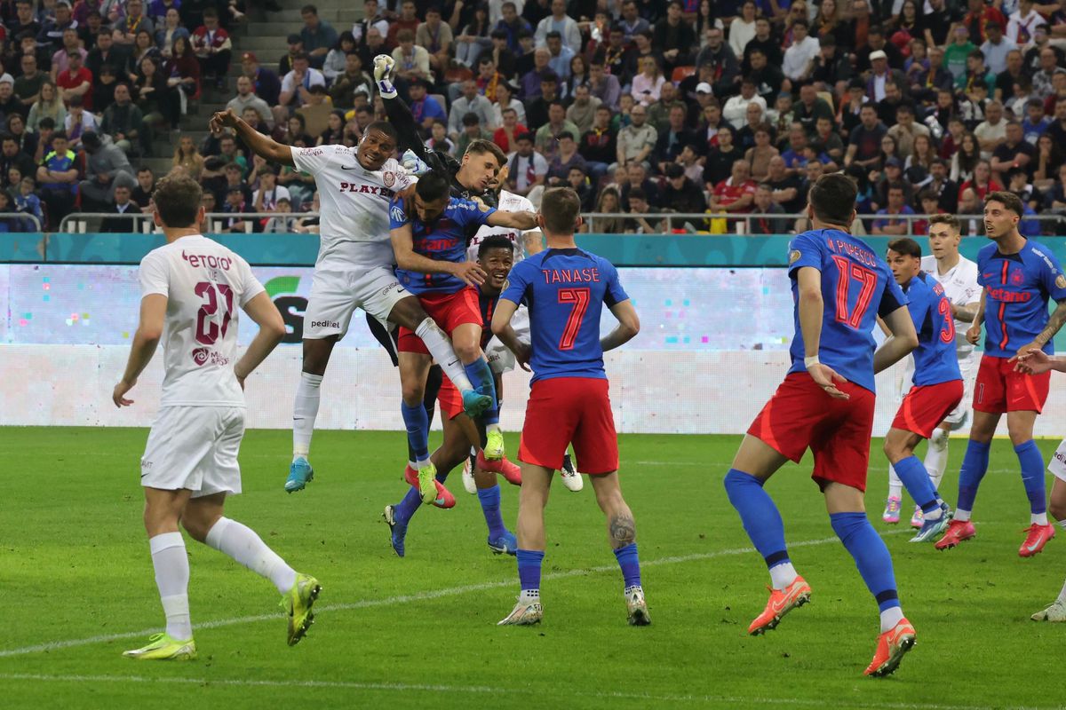 FCSB - CFR Cluj, etapa 5 play-off / foto: Ionuț Iordache