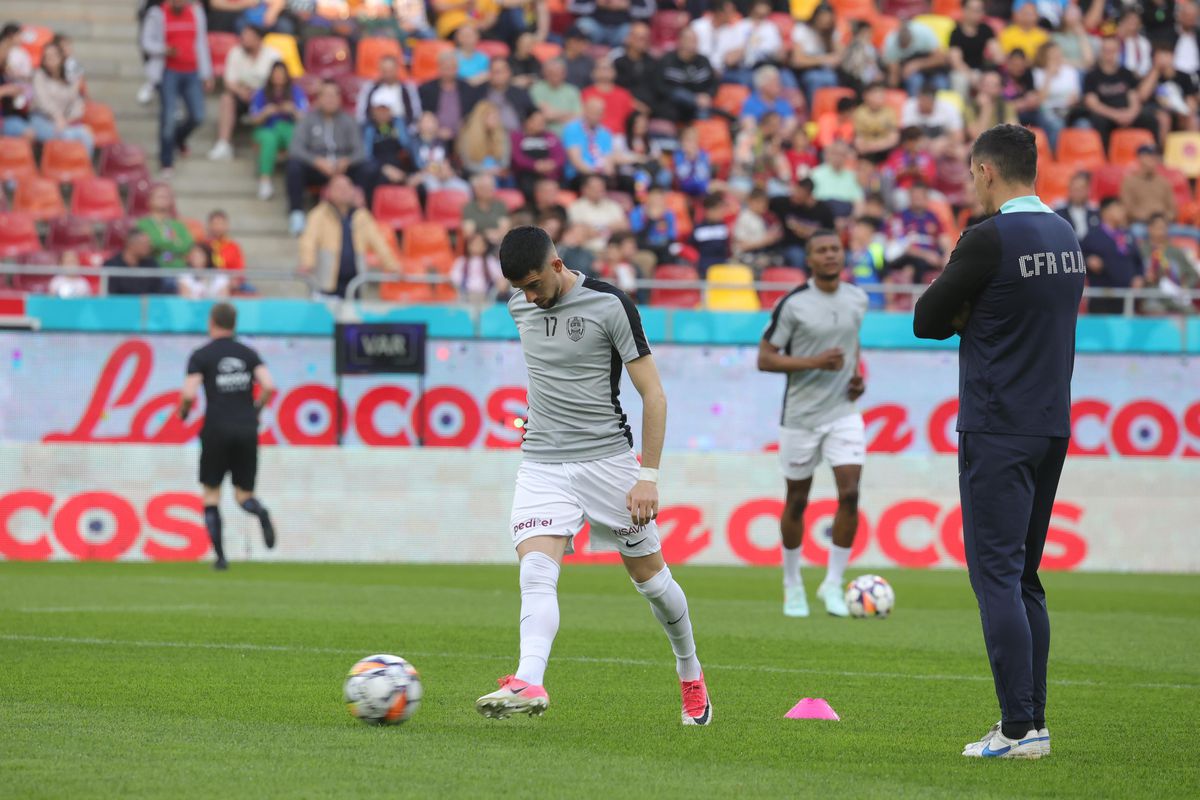 Încălzire FCSB - CFR Cluj, etapa 5