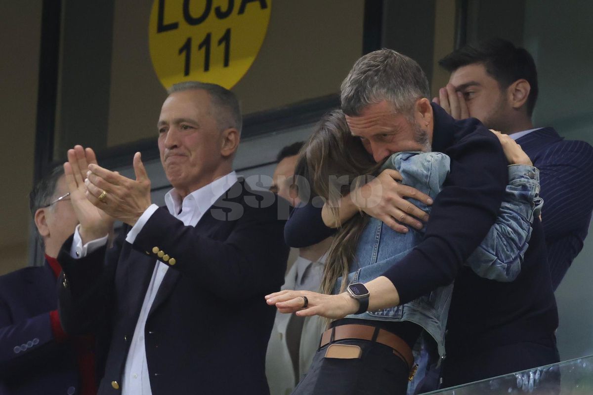 Mihai Stoica la meciul FCSB - CFR / foto: Ionuț Iordache (GSP)