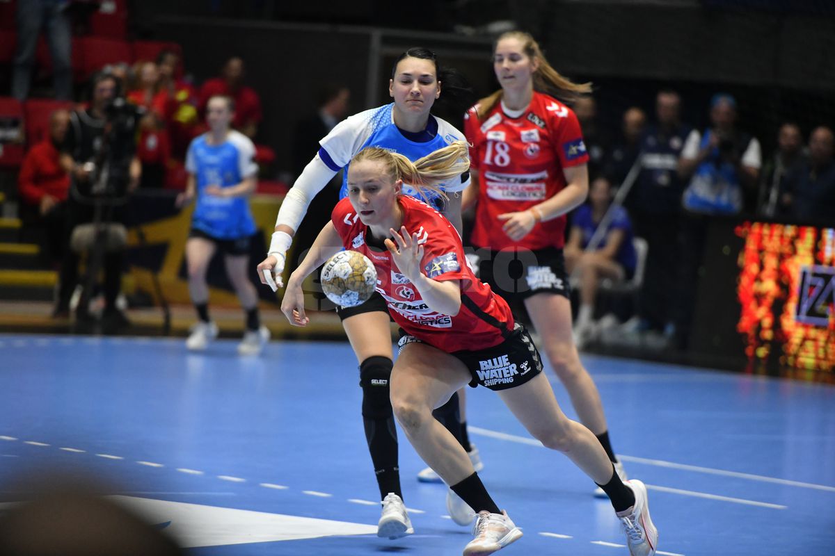 Crina Pintea, emoționată după primul pas făcut spre Final Four-ul Ligii Campionilor la handbal feminin: „Am avut pielea de găină tot meciul”