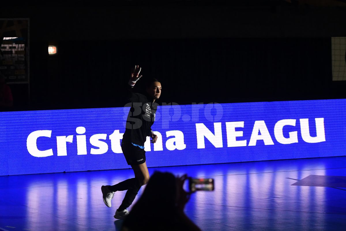 CSM București - Esbjerg, turul din sferturile Ligii Campionilor, foto: Cristi Preda