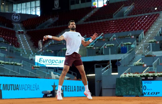 Novak Djokovic revine la Madrid » Dezbatere aprigă legată de forma lui: „Se pare că 2025 este ultima șansă”