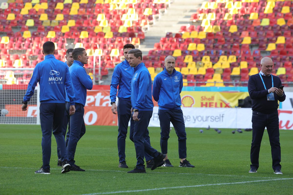 Imagini înainte de FCSB - CFR Cluj